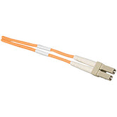 Allen Tel GBLC2-D5-02 Duplex LC to MultiMode OM4 Fiber Optic Cable (2 Meter)